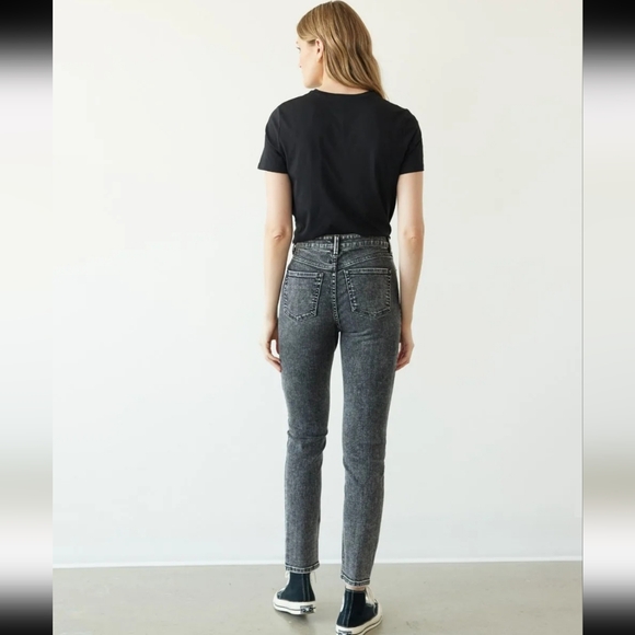 Grey skinny high rise jeans - Picture 2 of 4